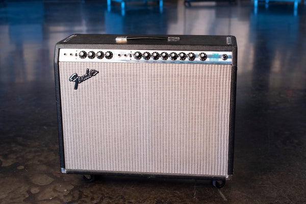 VINTAGE FENDER TWIN REVERB 1978 WITH FOOTSWITCH, COVER AND MANUAL
