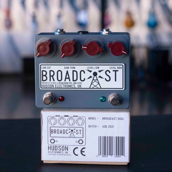USED HUDSON ELECTRONICS BROADCAST WITH BOX