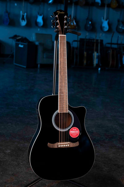 FENDER FA-125CE DREADNOUGHT ACOUSTIC ELECTRIC - BLACK