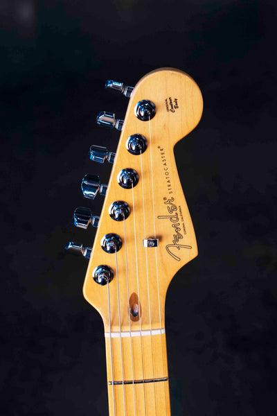 USED FENDER AMERICAN PROFESSIONAL II STRATOCASTER - MYSTIC SEAFOAM  WITH BKP PICKUPS