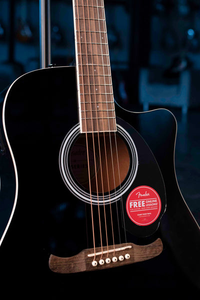 FENDER FA-125CE DREADNOUGHT ACOUSTIC ELECTRIC - BLACK