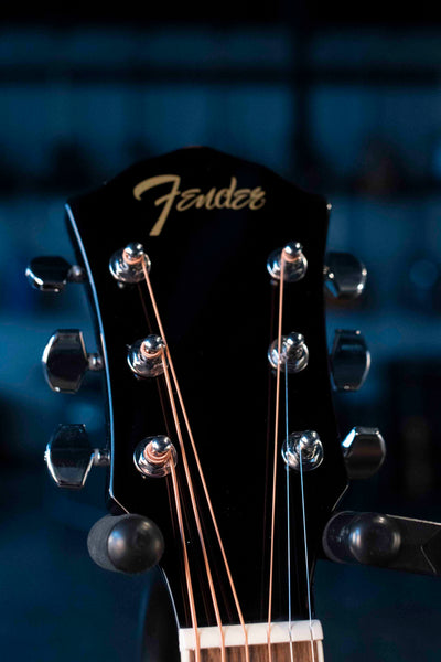 FENDER FA-125CE DREADNOUGHT ACOUSTIC ELECTRIC - BLACK