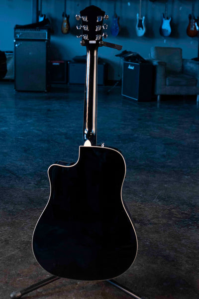 FENDER FA-125CE DREADNOUGHT ACOUSTIC ELECTRIC - BLACK