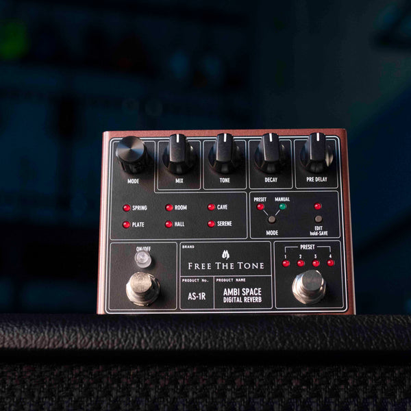 USED FREE THE TONE AMBI SPACE REVERB WITH BOX