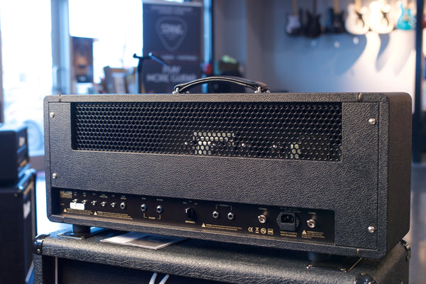 USED FRIEDMAN BE100 DELUXE 100W AMPLIFIER WITH FOOTSWITCH AND COVER