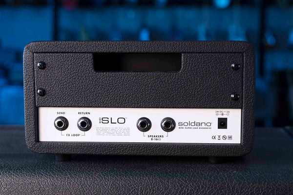 USED SOLDANO SLO MINI - 30 WATT GUITAR AMPLIFIER HEAD