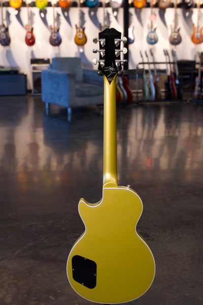 USED EPIPHONE JARED JAMES NICHOLS GOLD GLORY LES PAUL CUSTOM WITH CASE