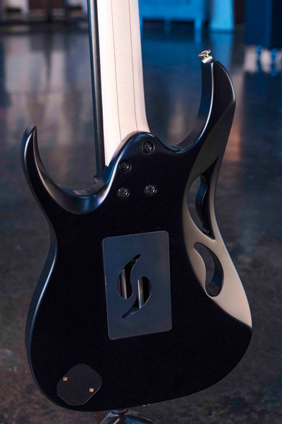 USED IBANEZ PIA STEVE VAI SIGNATURE - BLACK WITH CASE