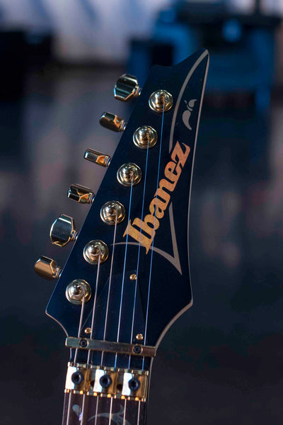 USED IBANEZ PIA STEVE VAI SIGNATURE - BLACK WITH CASE