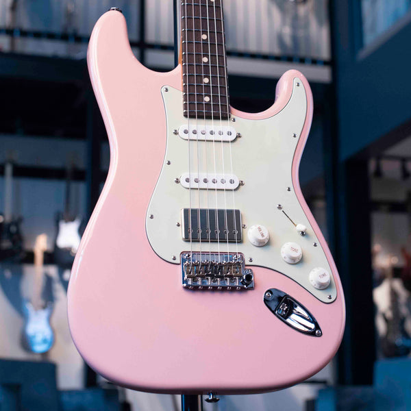 SUHR MATEUS ASATO SIGNATURE SERIES CLASSIC S ANTIQUE HSS - SHELL PINK