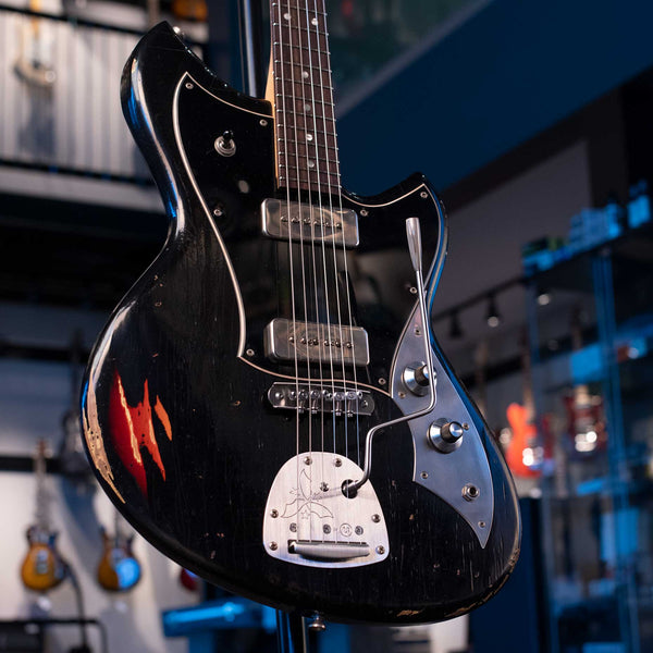 NOVO SERUS J - BULL BLACK OVER '64 3-TONE BURST | NAMM 26