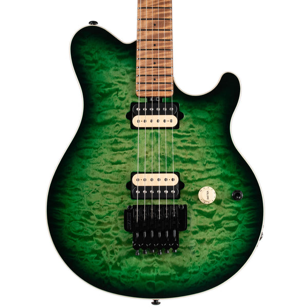 ERNIE BALL MUSIC MAN AXIS -  MATCHA  QUILT TOP