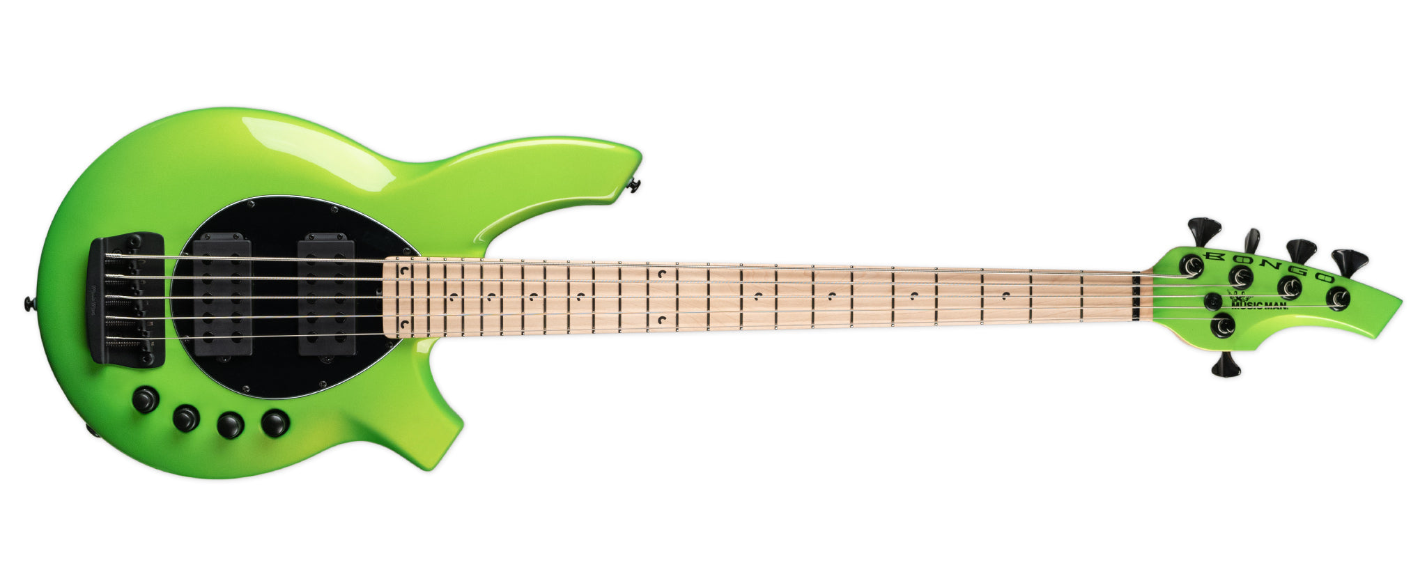 ERNIE BALL MUSIC MAN BONGO 5 HH - MANTIS GREEN | Stang Guitars