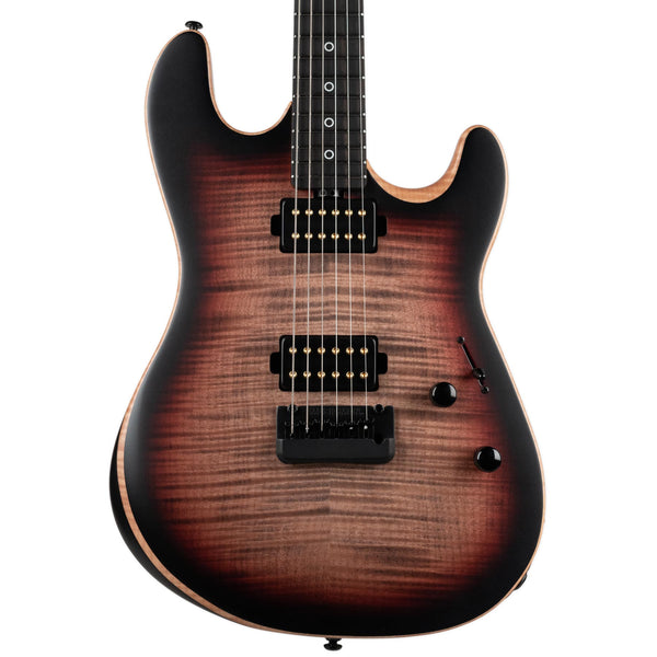 ERNIE BALL MUSIC MAN RABEA MASSAAD ARTIST SERIES SABRE - VILEBLOOD BURST