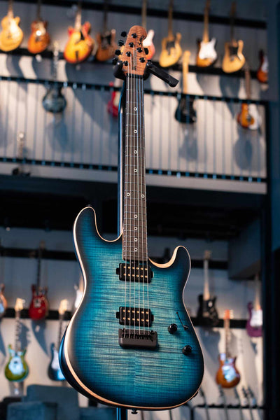 ERNIE BALL MUSIC MAN RABEA MASSAAD SABRE - CARIAN BURST