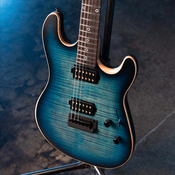 ERNIE BALL MUSIC MAN RABEA MASSAAD SABRE - CARIAN BURST