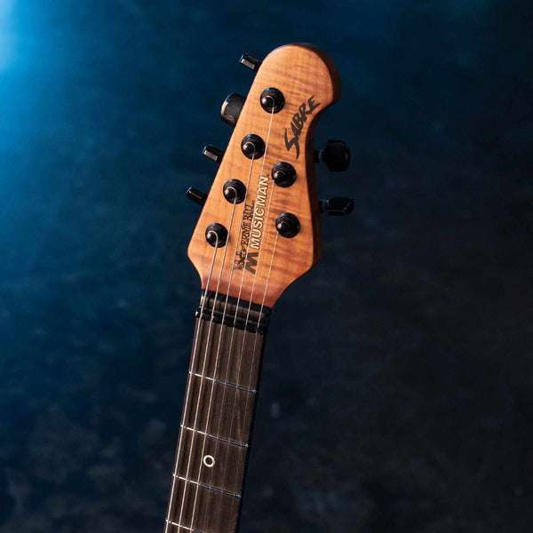 ERNIE BALL MUSIC MAN RABEA MASSAAD SABRE - CARIAN BURST