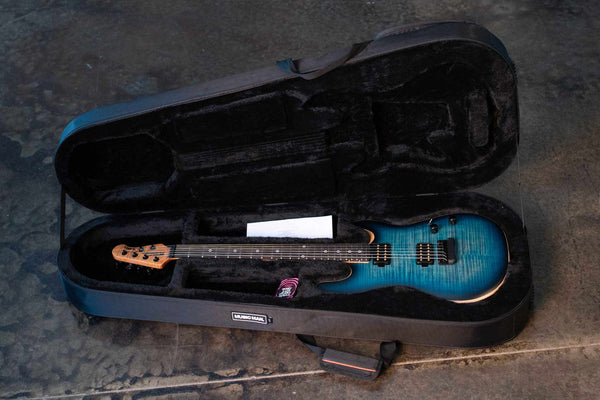 ERNIE BALL MUSIC MAN RABEA MASSAAD SABRE - CARIAN BURST