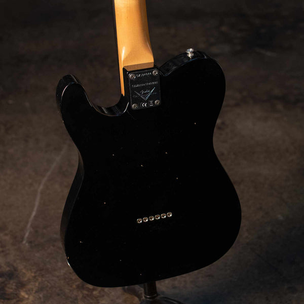 FENDER CUSTOM SHOP  1963 TELECASTER JOURNEYMAN RELIC -  BLACK WITH MATCHING HEADSTOCK