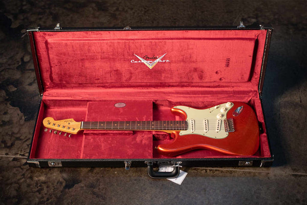 FENDER CUSTOM SHOP LTD 64 L-SERIES STRATOCASTER JOURNEYMAN RELIC - AGED CANDY TANGERINE