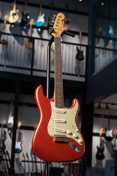 FENDER CUSTOM SHOP LTD 64 L-SERIES STRATOCASTER JOURNEYMAN RELIC - AGED CANDY TANGERINE