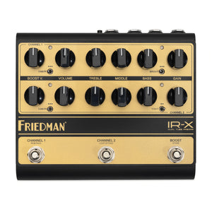 FRIEDMAN IR-X DUAL AMP TUBE PREAMP * IN STOCK NOW!*