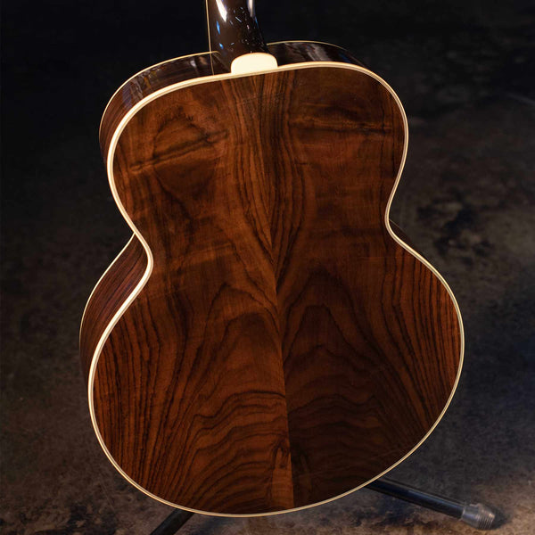 USED GIBSON CUSTOM SJ-200 “1938”  - FIGURED ROSEWOOD WITH FAUX OSTRICH CASE 1 OF 75