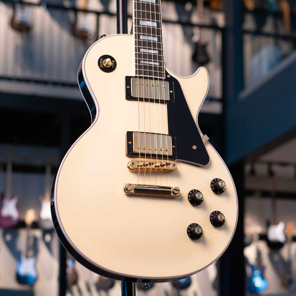 GIBSON LES PAUL CUSTOM 70S - BUTTERCREAM TOP WITH CASE