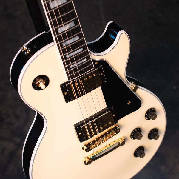 GIBSON LES PAUL CUSTOM 70S - BUTTERCREAM TOP WITH CASE