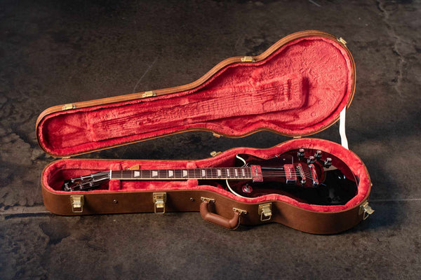 GIBSON NOEL GALLAGHER LES PAUL STANDARD -  EBONY WITH CASE