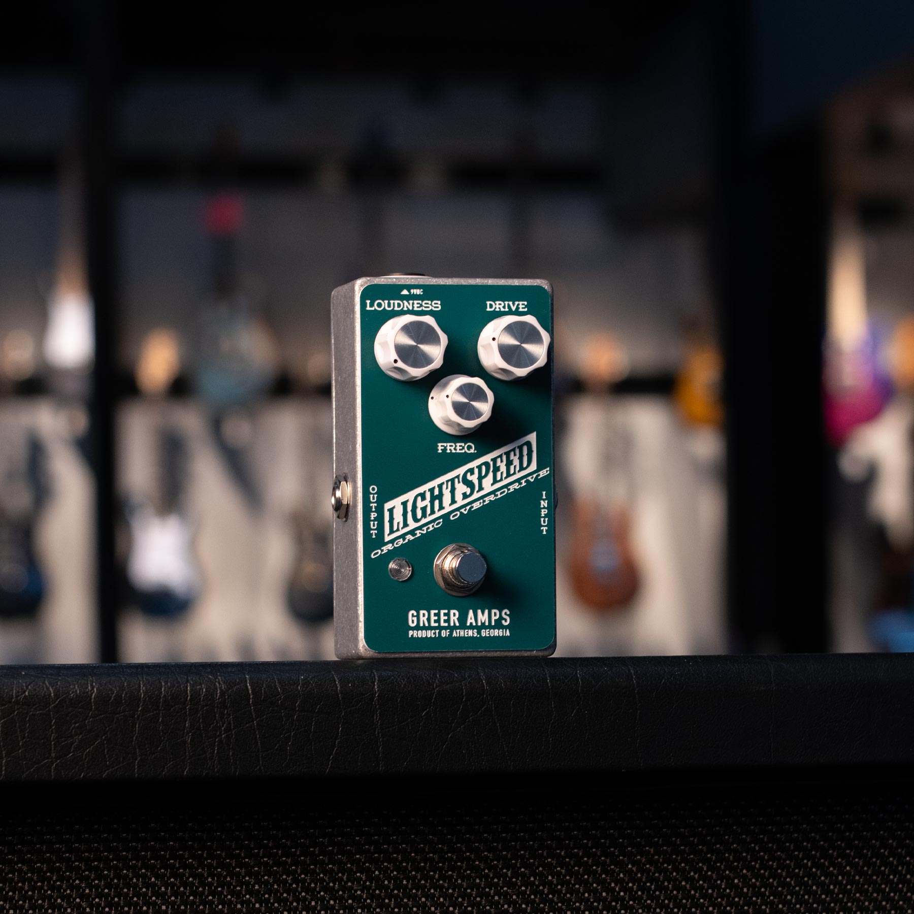 GREER AMPS LIGHTSPEED ORGANIC OVERDRIVE - PINE GREEN