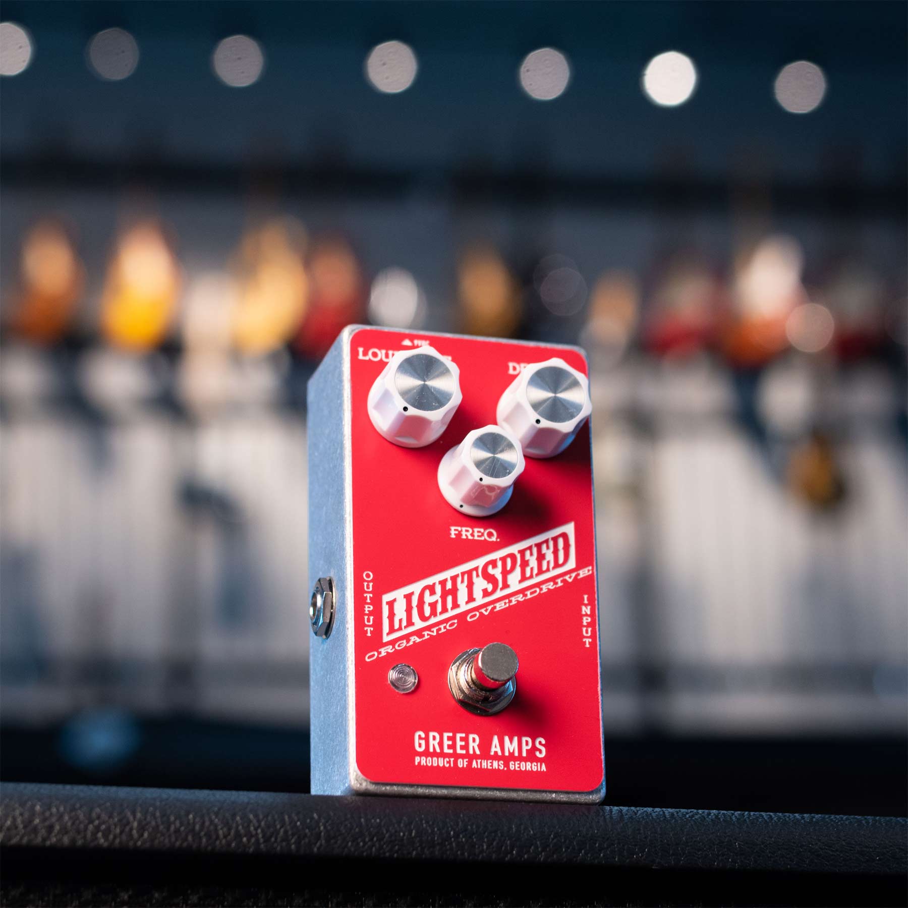 GREER AMPS LIGHTSPEED ORGANIC OVERDRIVE - RED/WHITE