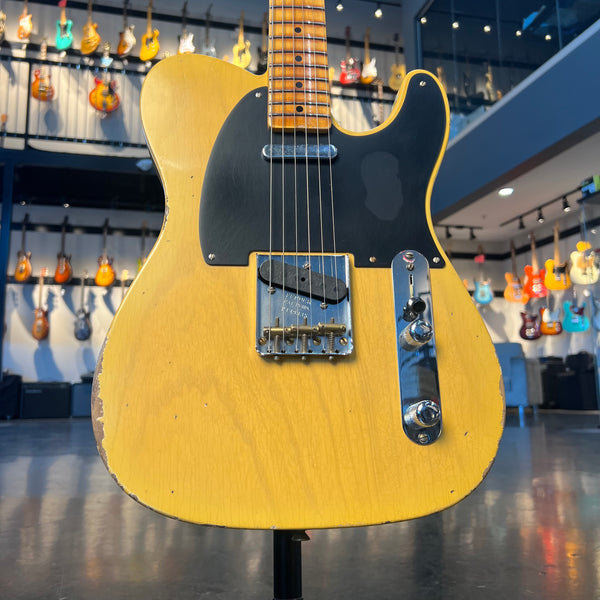 FENDER CUSTOM SHOP 1951 NOCASTER RELIC -  FADED AGED NOCASTER BLONDE