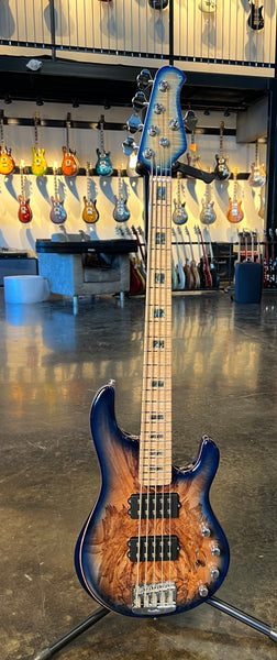 ERNIE BALL MUSIC MAN STINGRAY SPECIAL 5 BALL FAMILY RESERVE - PAUA BLUE BURST