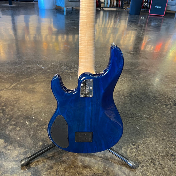 ERNIE BALL MUSIC MAN STINGRAY SPECIAL 5 BALL FAMILY RESERVE - PAUA BLUE BURST
