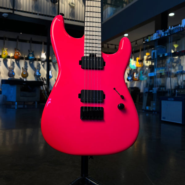 CHARVEL SEAN LONG SIGNATURE PRO-MOD SAN DIMAS STYLE 1 HH HT - NEON PINK