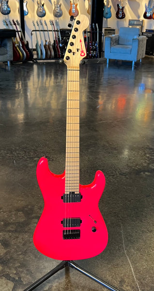 CHARVEL SEAN LONG SIGNATURE PRO-MOD SAN DIMAS STYLE 1 HH HT - NEON PINK