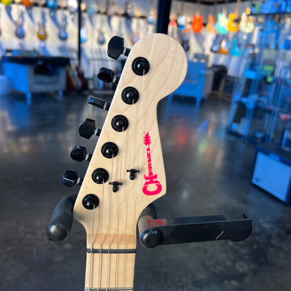 CHARVEL SEAN LONG SIGNATURE PRO-MOD SAN DIMAS STYLE 1 HH HT - NEON PINK