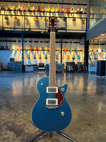 GRETSCH STREAMLINER JET CLUB SINGLE-CUT WITH WRAPAROUND - DARK DENIM