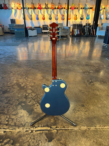 GRETSCH STREAMLINER JET CLUB SINGLE-CUT WITH WRAPAROUND - DARK DENIM