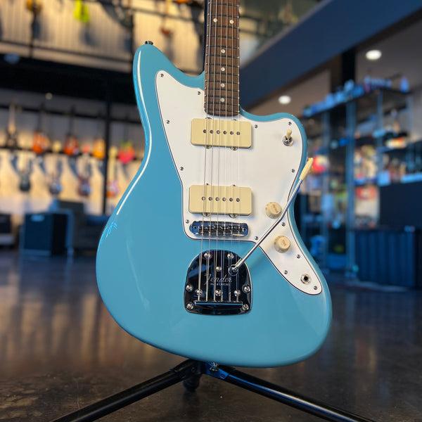 USED FENDER PLAYER II JAZZMASTER - AQUATONE BLUE WITH GIGBAG