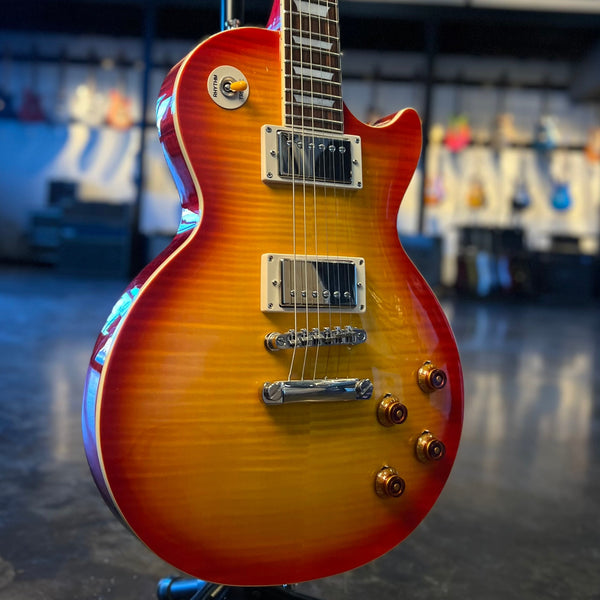 USED EPIPHONE 1959 LES PAUL STANDARD REISSUE LE CHERRY SUNBURST W/CASE