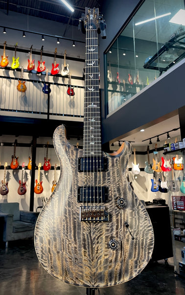 PRS 40TH ANNIVERSARY CUSTOM 24 SATIN - CHARCOAL MANGO TOP