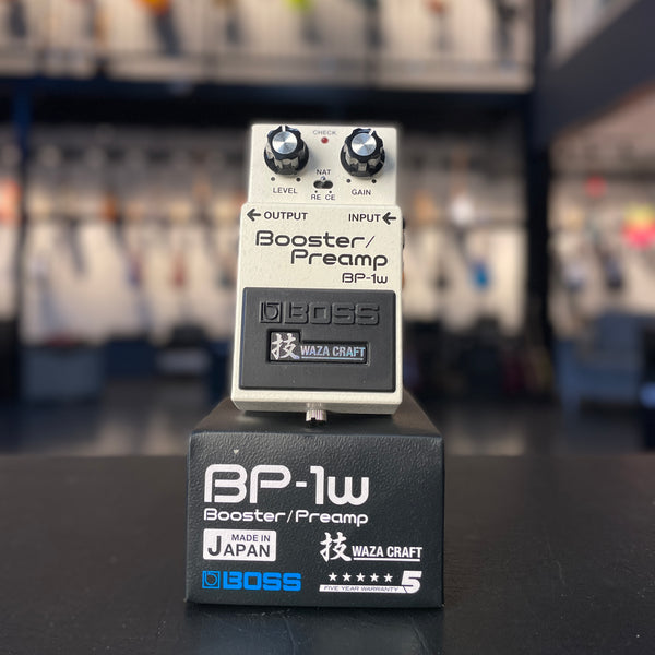 USED BOSS BP-1W BOOSTER W/BOX