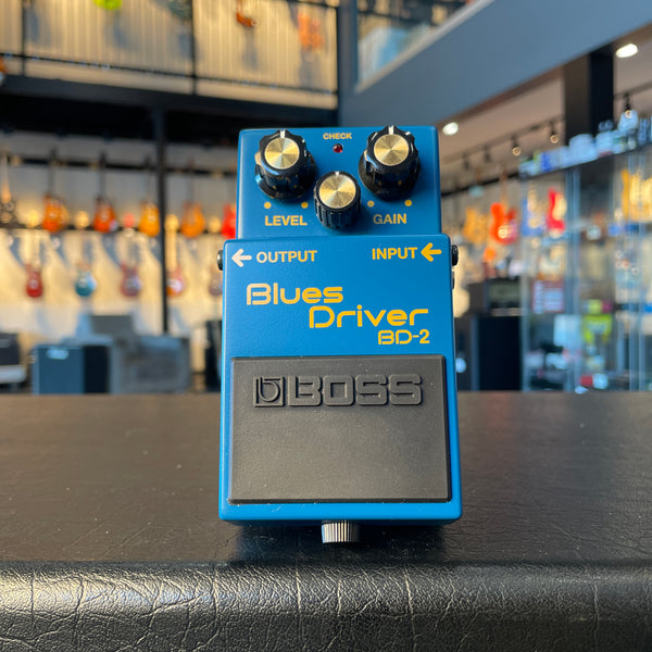 USED BOSS BD-2 BLUES DRIVER WITH BOX