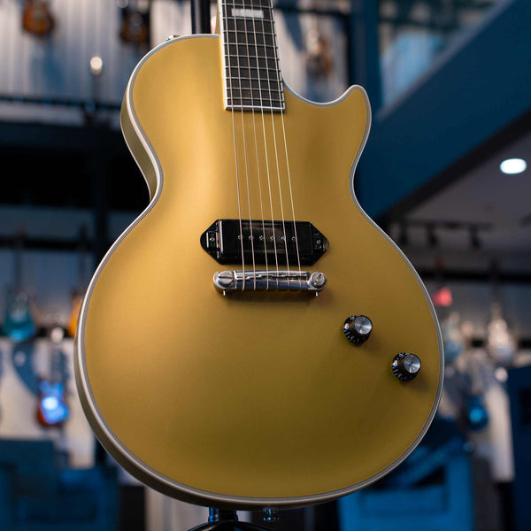 USED EPIPHONE JARED JAMES NICHOLS GOLD GLORY LES PAUL CUSTOM WITH CASE