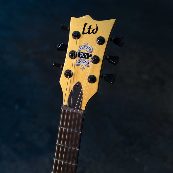 LTD EC-2025 50TH ANNIVERSARY METALLIC GOLD WITH CASE