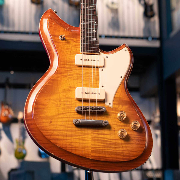 USED NOVO GUITARS DEALER LIMITED CHAMBERED SERUS P2 - FADED TEA BURST