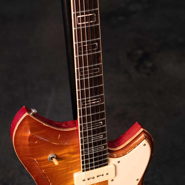 USED NOVO GUITARS DEALER LIMITED CHAMBERED SERUS P2 - FADED TEA BURST