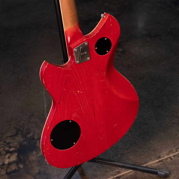 USED NOVO GUITARS DEALER LIMITED CHAMBERED SERUS P2 - FADED TEA BURST